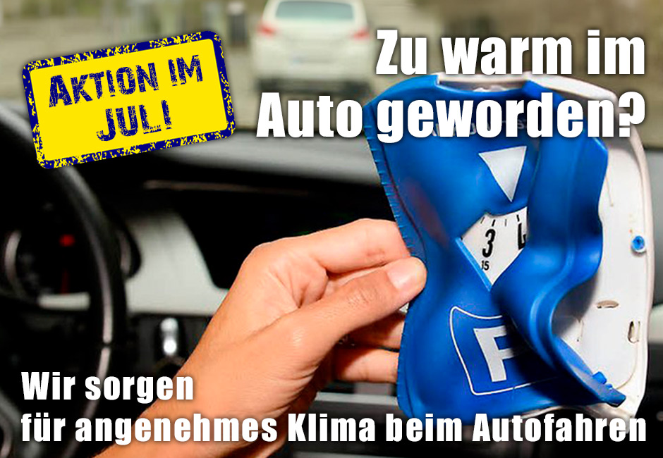 Zu warm geworden im Auto?